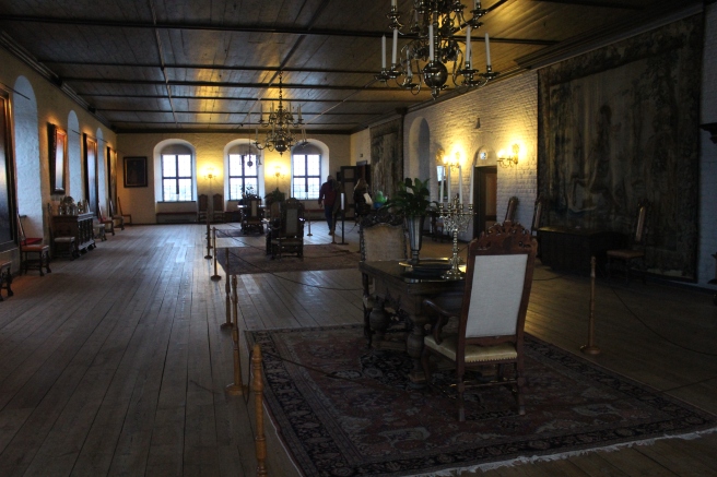 Salón principal del castillo